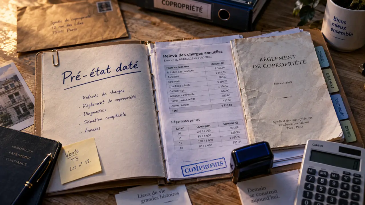 Pré-état daté : 4 étapes pour constituer votre dossier sans passer par le syndic