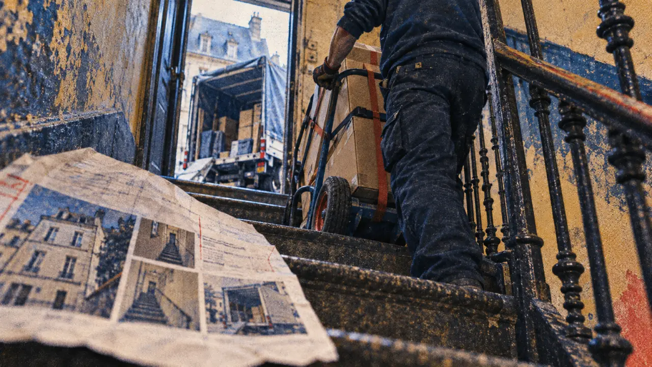 Déménageur au Mans : un devis précis sécurise les accès et le volume