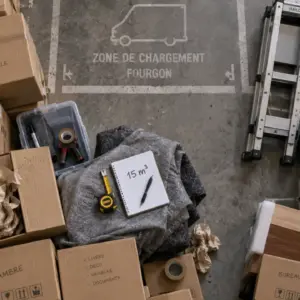 Camionnette 15 m³ : le volume adapté à un T2 et à certains T3