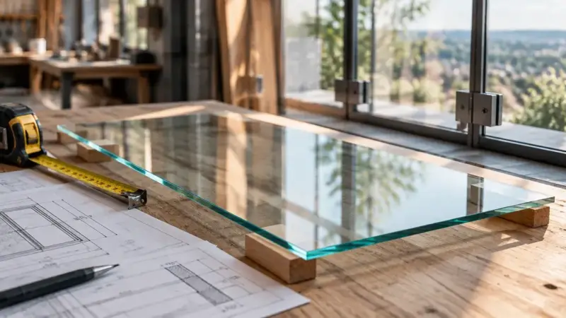 Vitrage sur mesure : choisir le mauvais verre coûte plus qu’une simple découpe